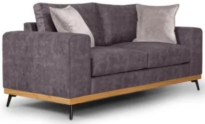 Двуместен диван Dysine-Сиво тъмно