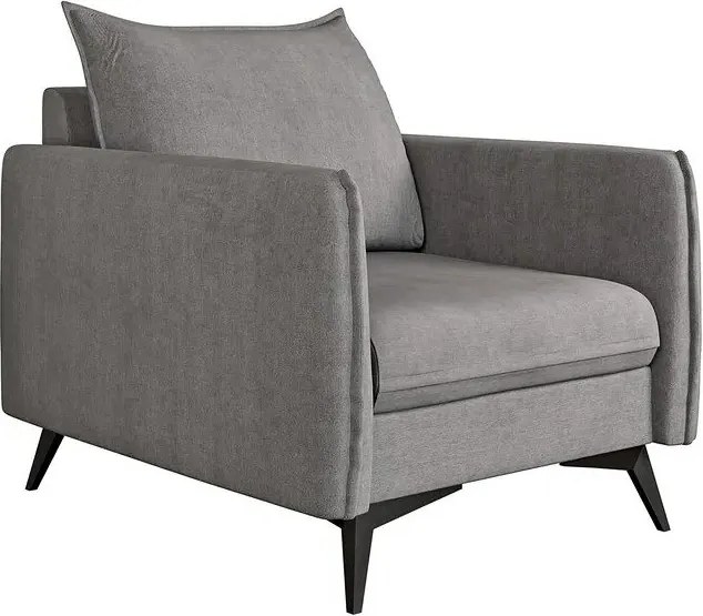 Сиво кресло Juli Bis – Ropez