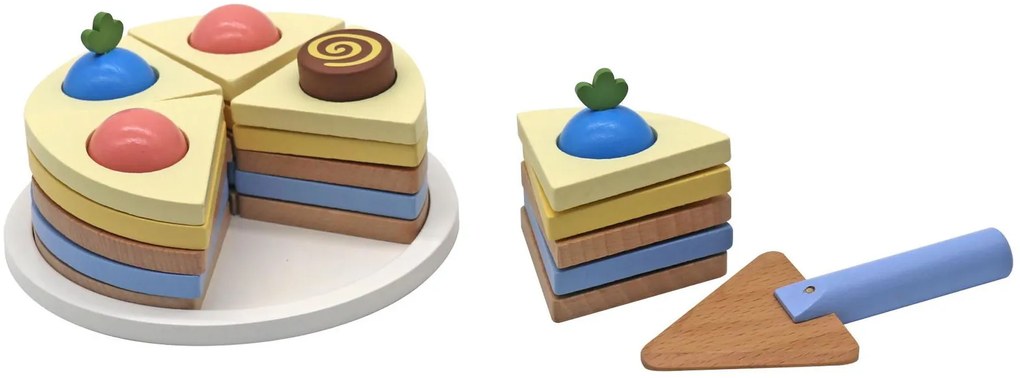 Детски комплект за сервиране на торта Joyland Cake