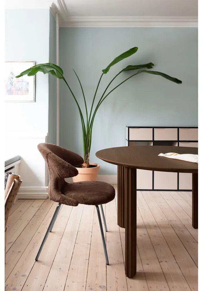 Кръгла дъбова маса за хранене ø 120 cm Comfort Circle - UMAGE