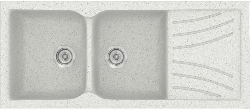 Мивка Sanitec 332-Granite White