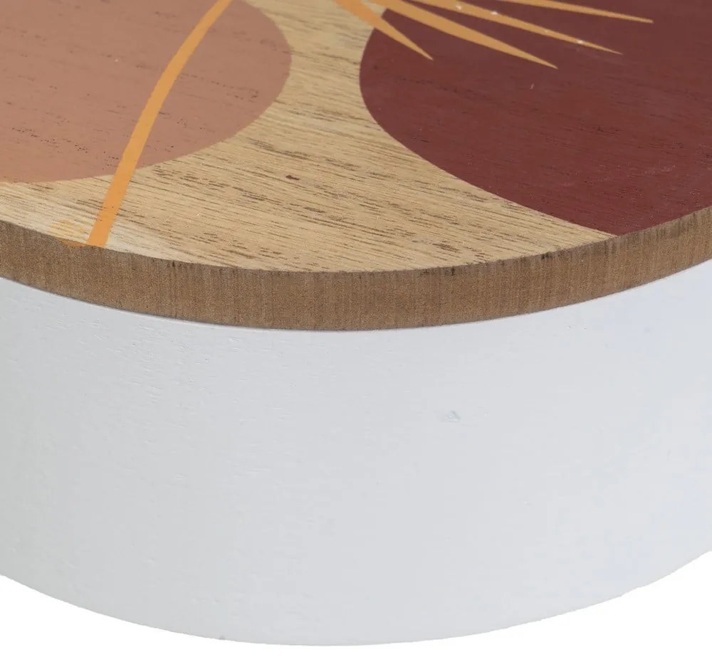 Декоративни кутии за съхранение с капаци в комплект от 2 бр. ø 17x6,5 cm – Casa Selección