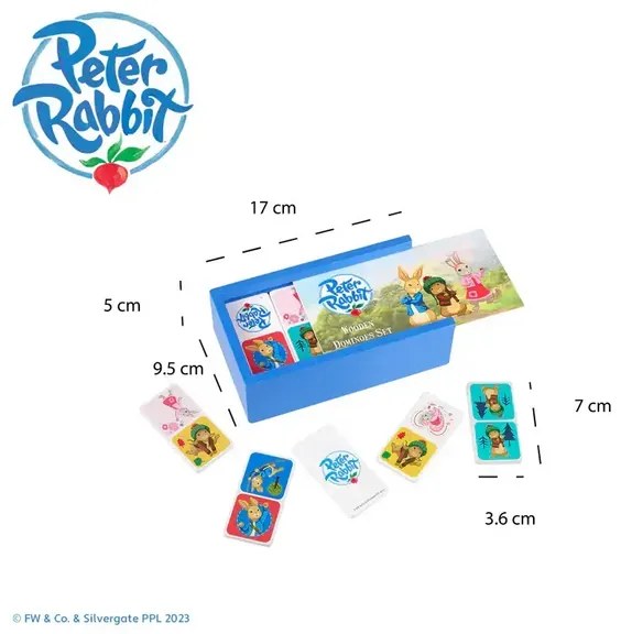 Домино игра Peter Rabbit, 30 части