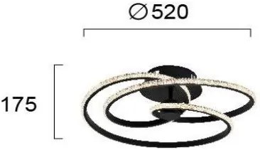 Таванна лампа Viokef Berlin