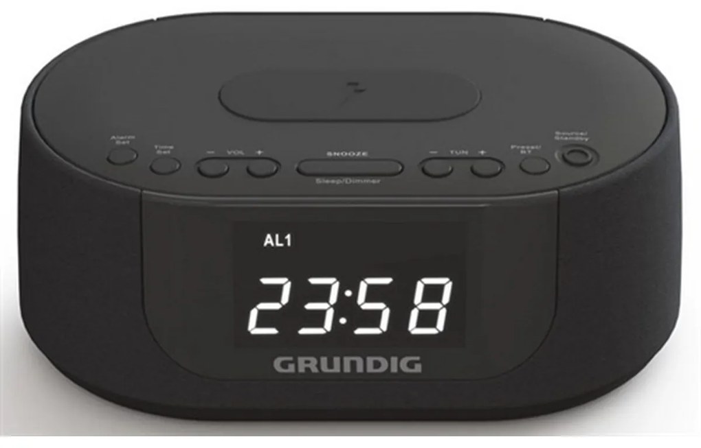 Часовник с аларма Grundig SCC400 Черен