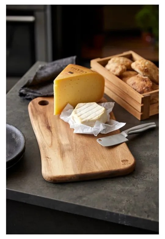 Дървена дъска за рязане с аксесоари за рязане 22x38 cm – Holm