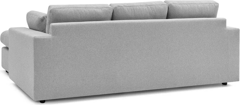 Светлосив ъглов диван Belair – Bobochic Paris