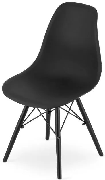 Комплект черни столове в скандинавски стил DARK CLASSIC 3+1 БЕЗПЛАТНО!