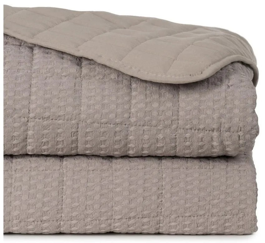 Бежово капитонирано покривало за легло 180x260 cm – Ixia