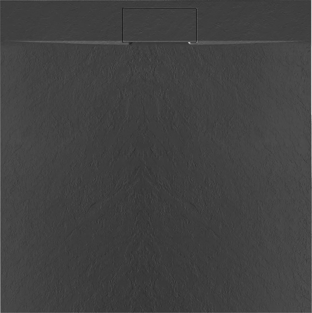 Корито за душ кабина Rea Bazalt Black 90x90