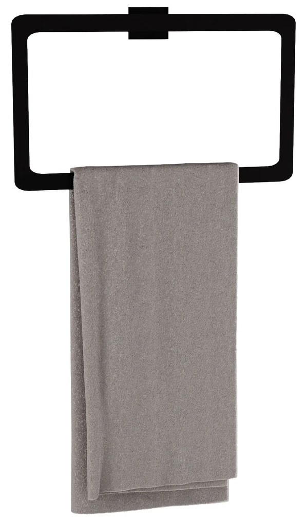 Закачалка за баня Ring 210 OSTE MATT BLACK