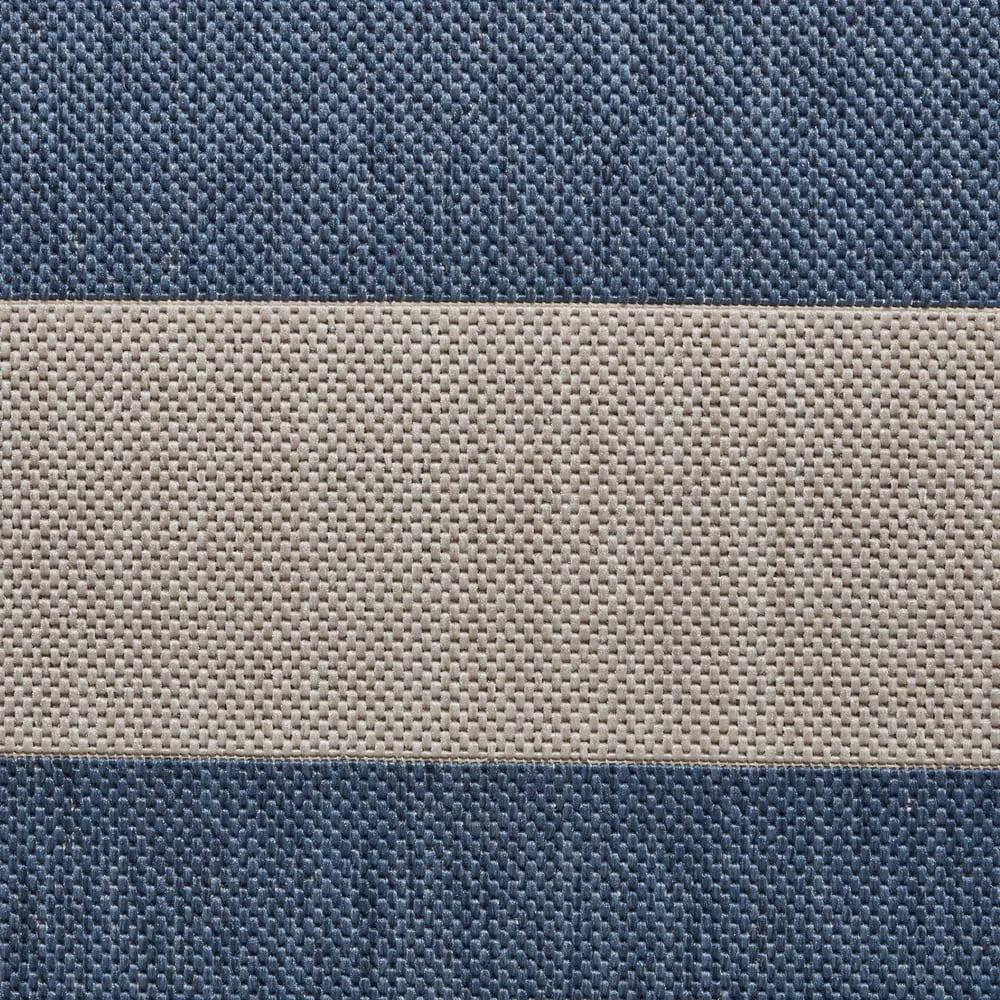 Синьо-бежов външен килим 230x160 cm Santa Monica - Think Rugs