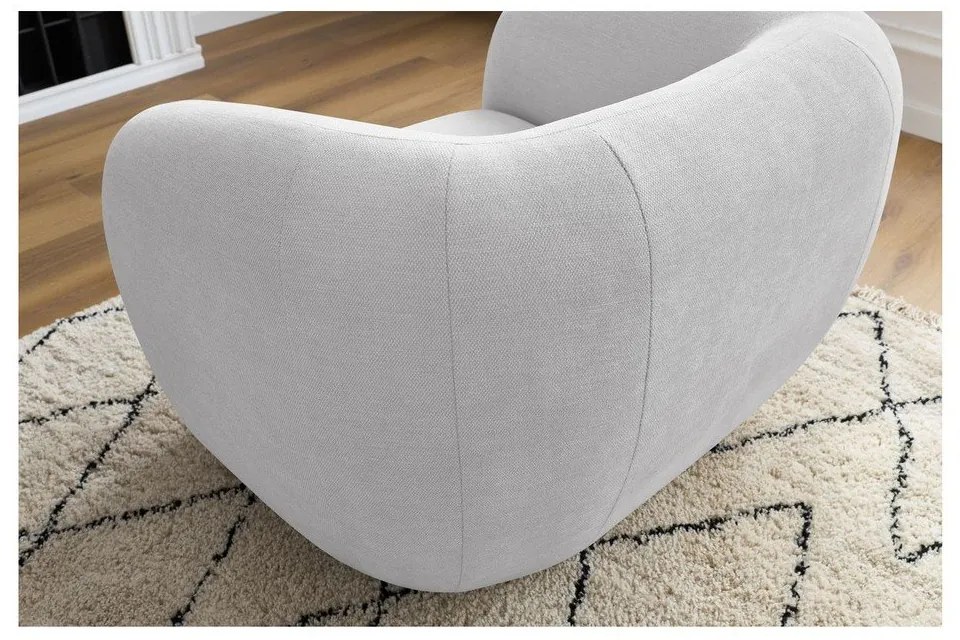 Сиво кресло Celine – Bobochic Paris