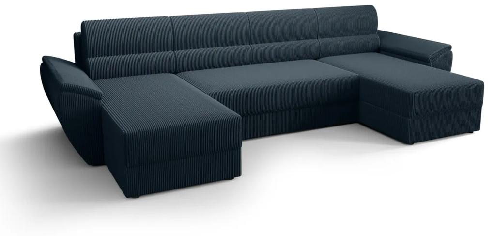 Разтегателен диван в П-образна форма  LEBI, 321x88x140, poso 05