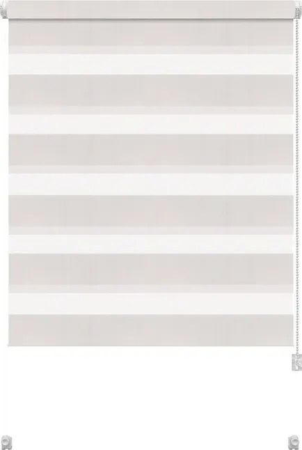Бяла ролетна щора ден и нощ 97x150 cm Zebra – Gardinia