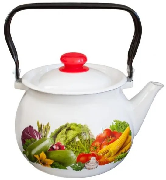 Емайлиран чайник 2л/2,5л "УРОЖАЙ" (B2710/2)