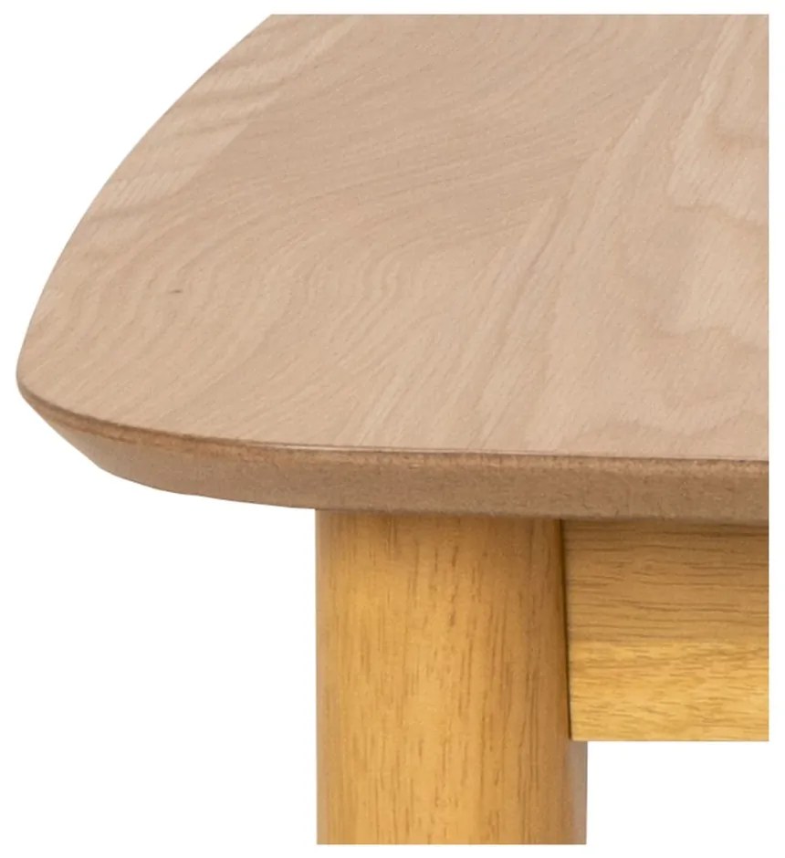 Сгъваема маса за хранене с дъбов плот 180x90 cm Montreux - Actona