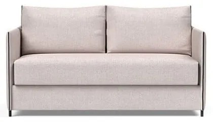 Кремав разтегателен диван 150 cm Luoma – Innovation
