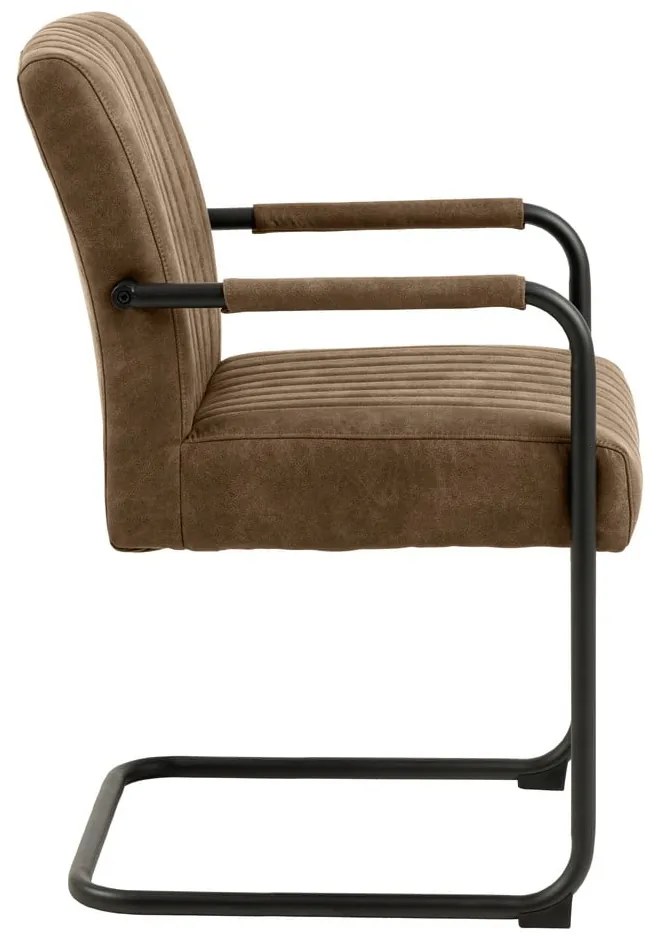 Кафяви трапезни столове в комплект от 2 броя Adele - Actona