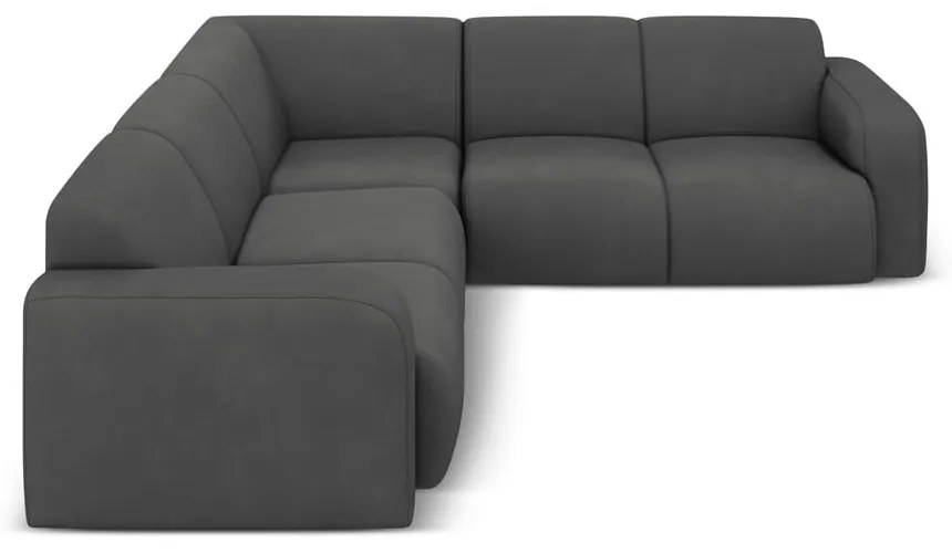 Тъмносив ъглов диван (променлив/L форма) Molino – Micadoni Home