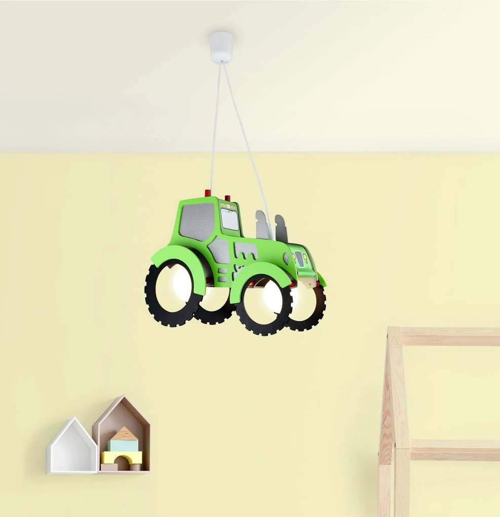 Висяща таванна лампа Elobra Tractor 2-lamp-Mple