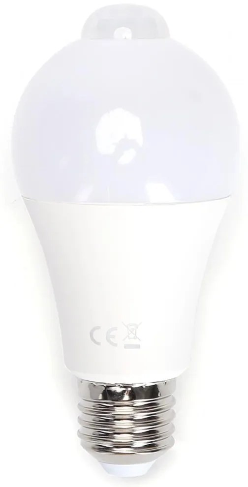 LED Крушка със сензор за движение и здрач A60 E27/12W/230V 6500K - Aigostar