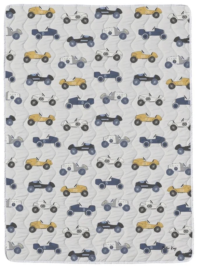 Олекотени одеяло и калъфка за възглавница в комплект от памучен сатен 140x200 cm – Butter Kings