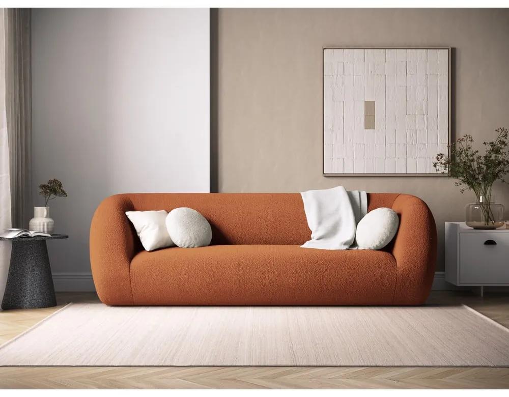 Оранжев диван от плат bouclé 230 cm Essen - Cosmopolitan Design
