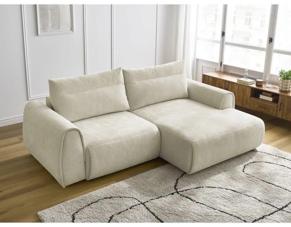 Бежов ъглов диван Aden – Bobochic Paris