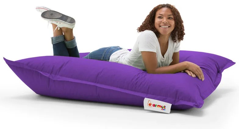 Градински пуф Cushion Pouf 100x100, цвят Лилав