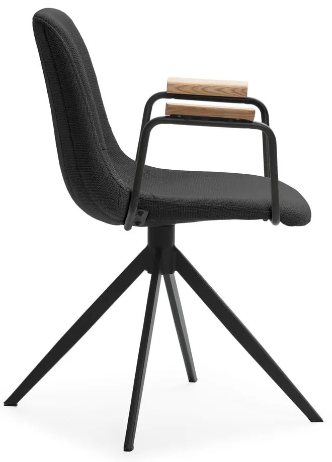 Черни трапезни столове в комплект от 2 бр. Tali – Marckeric