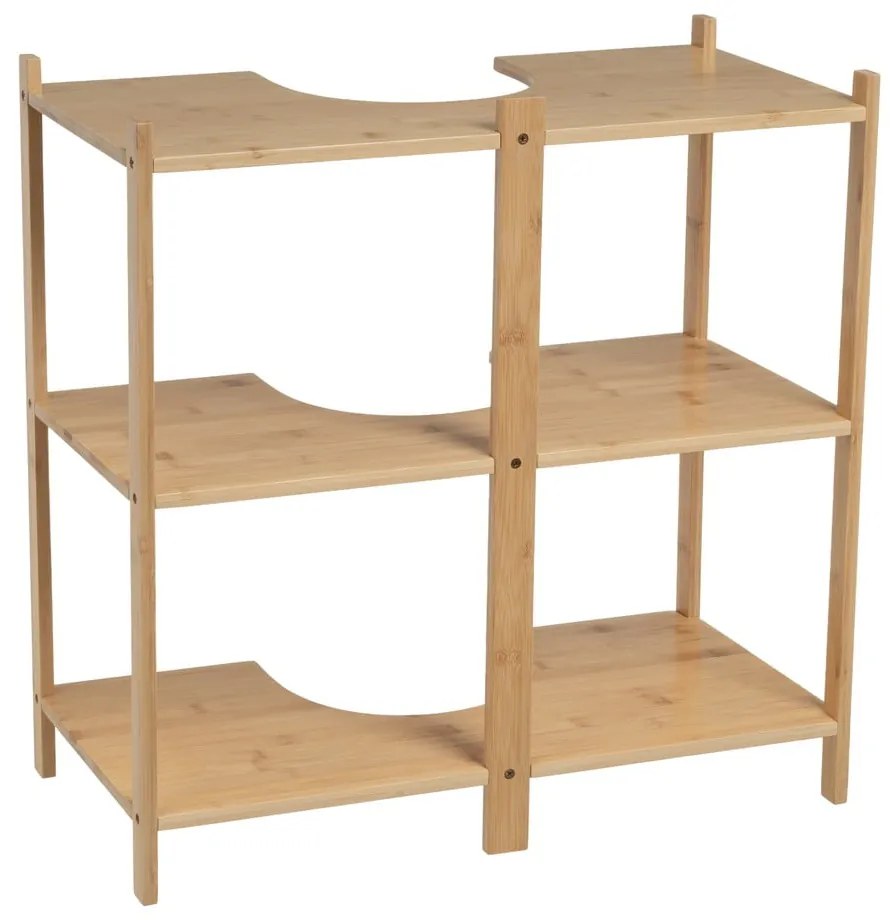 Бамбуков шкаф за мивка в естествен цвят 60x60 cm – Casa Selección