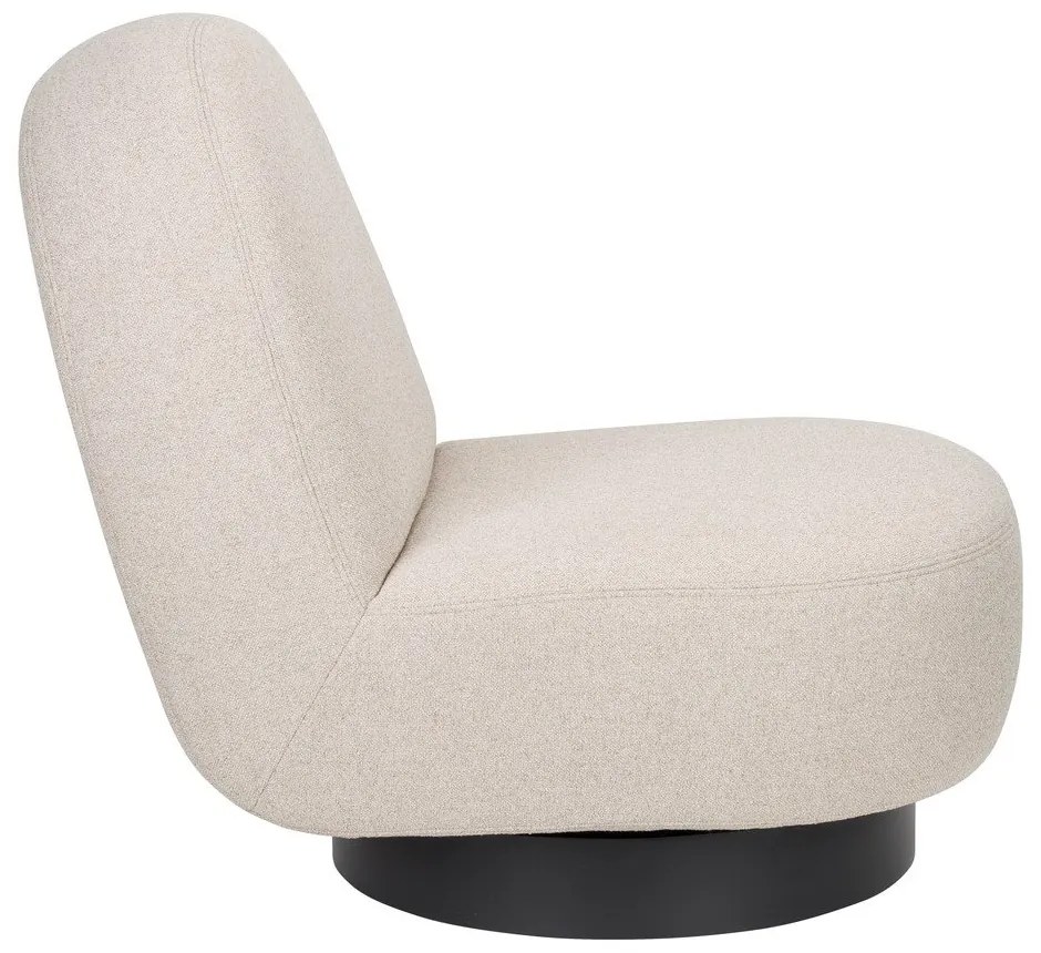 Бежово въртящо се кресло Eden – Zuiver