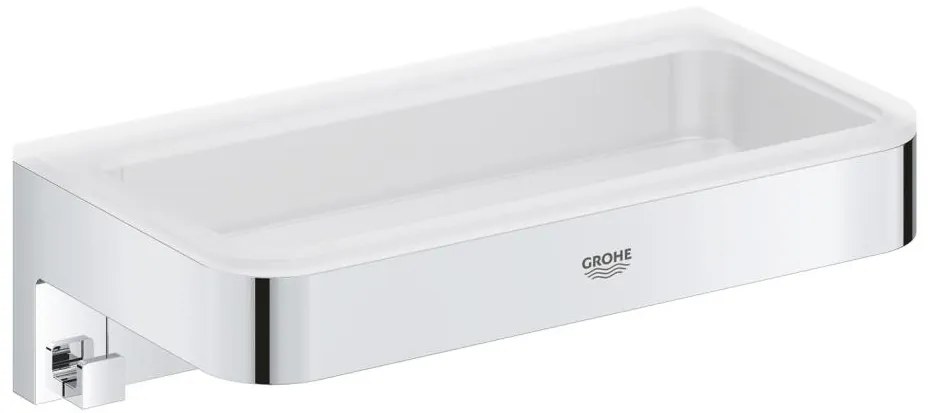 GROHE 41107000 - Полица за душ START CUBE 20 см с полирано хромово покритие