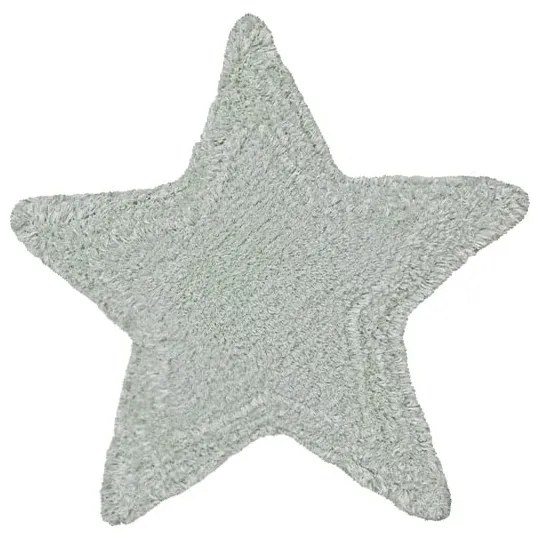 Памучна детска възглавница 54x54 cm Stella Blue Sage – Lorena Canals