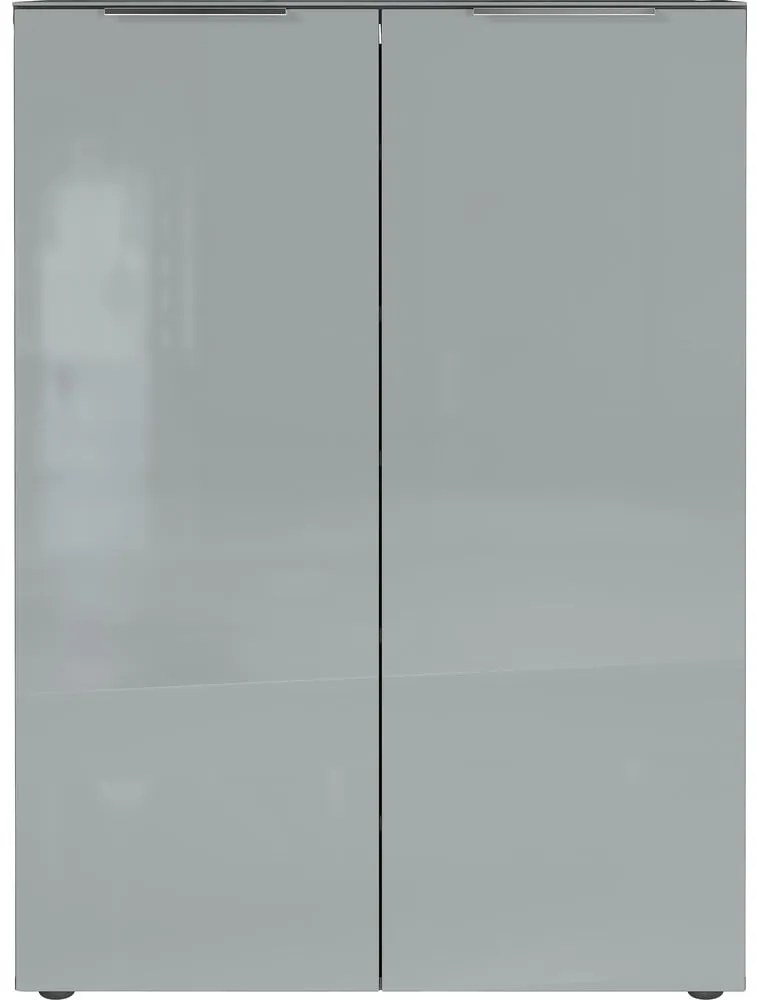 Сив шкаф за обувки Genova - Germania