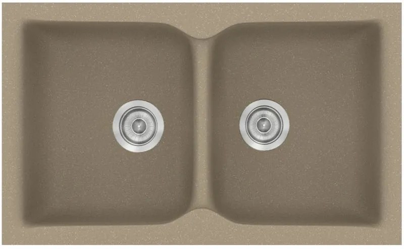 Мивка Sanitec 322-Granite Taupe