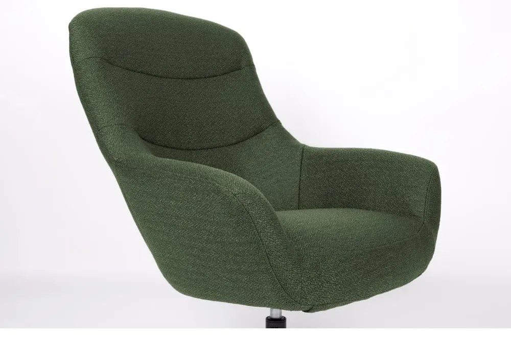Тъмнозелено кресло Yuki – White Label