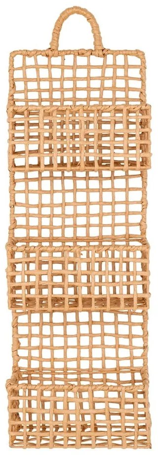 На няколко нива метален стенен рафт в естествен цвят 25 cm Sines – House Nordic