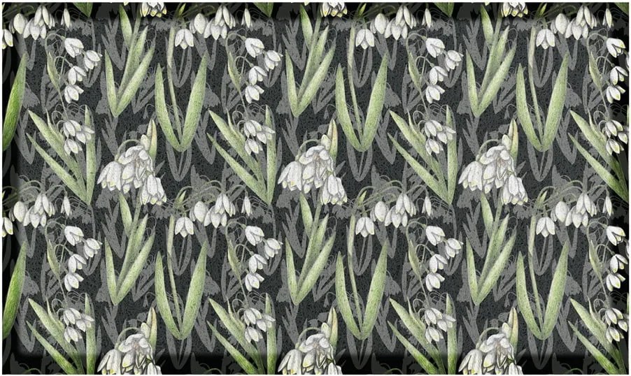 Изтривалка 40x70 cm Lily of Valley x Celia Battaini – Artsy Doormats