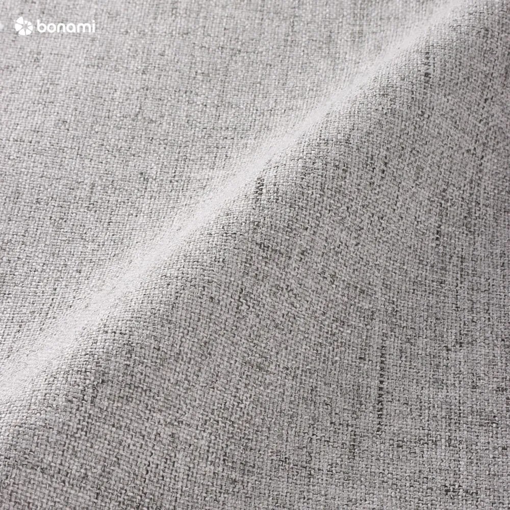 Светлосив U-образен разтегателен диван, ляв ъгъл Charming Charlie - Miuform