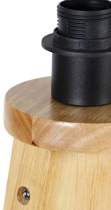 Рустикална подова лампа триножник натурален - Tripod Classic