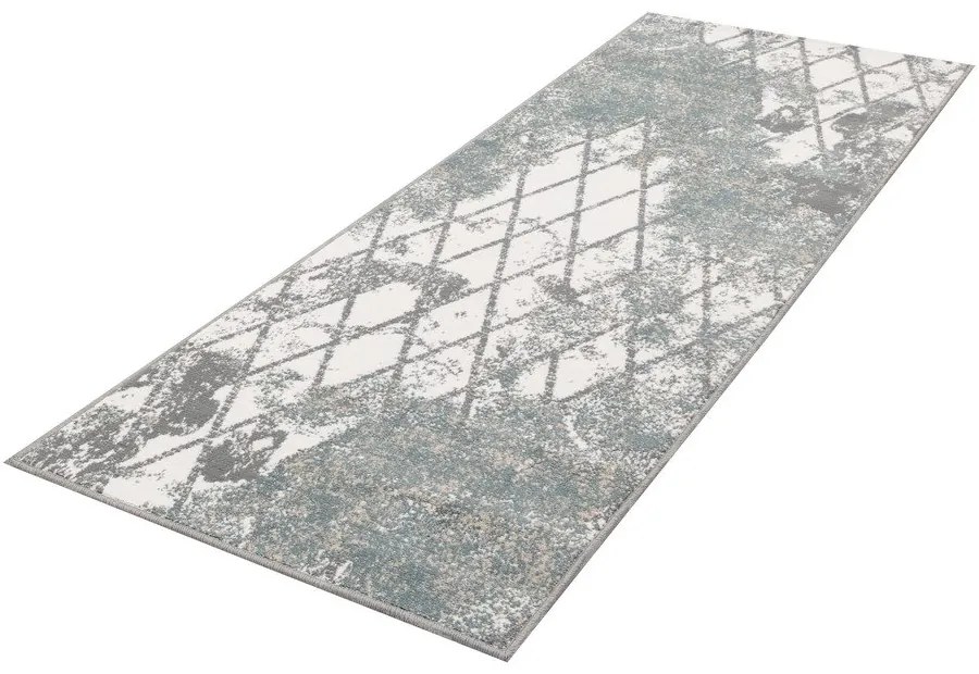 Сиво-синя пътека 80x250 cm Sensi Gepi – FD