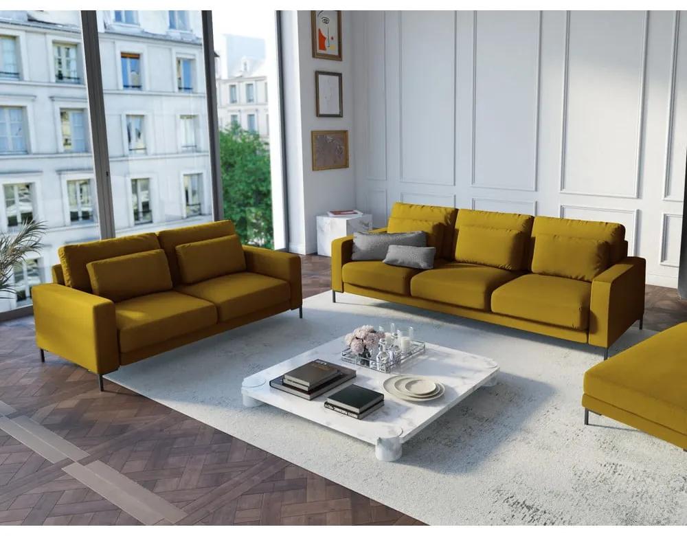 Горчичножълт диван , 158 см Seine - Interieurs 86