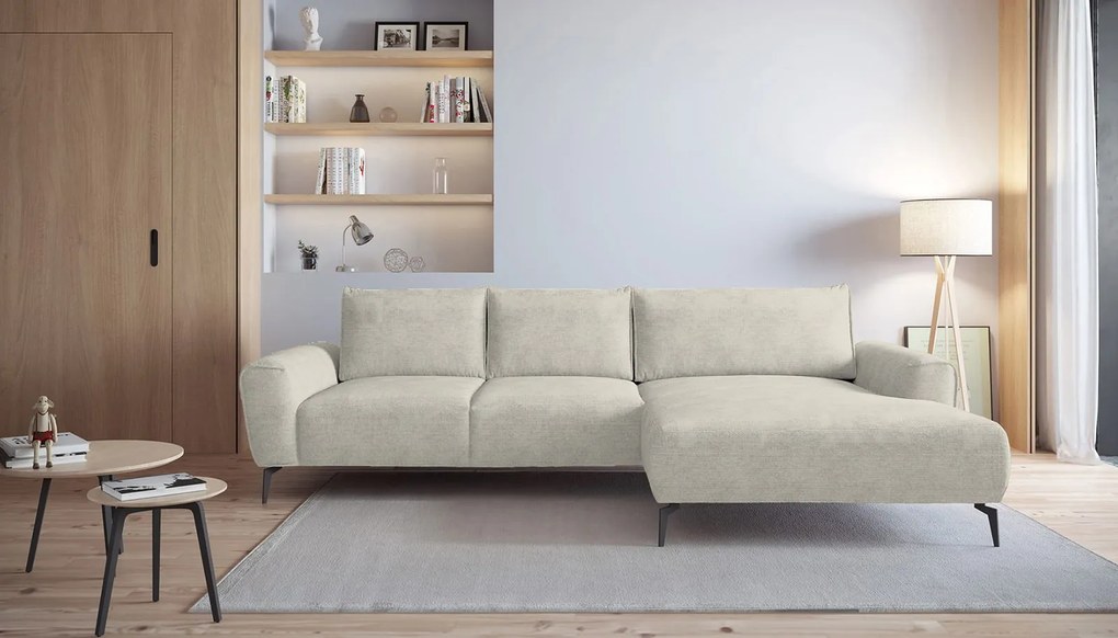 Ъглов диван Санур-бежов-ляв