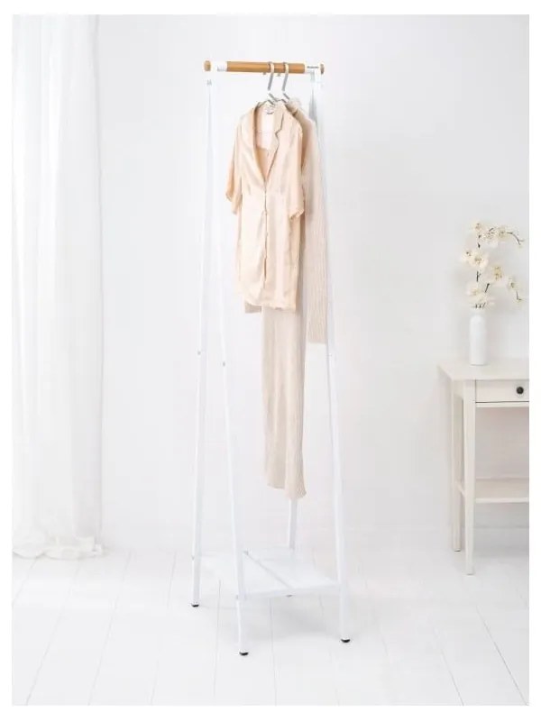 Бяла стоманена стойка за дрехи Linn – Brabantia