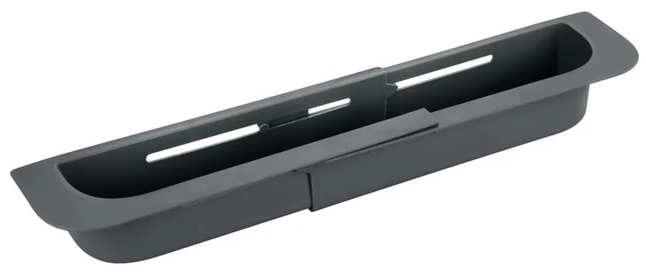 Сив пластмасов телескопичен отцедник за мивка 49,5x8,5 cm Fino – Wenko