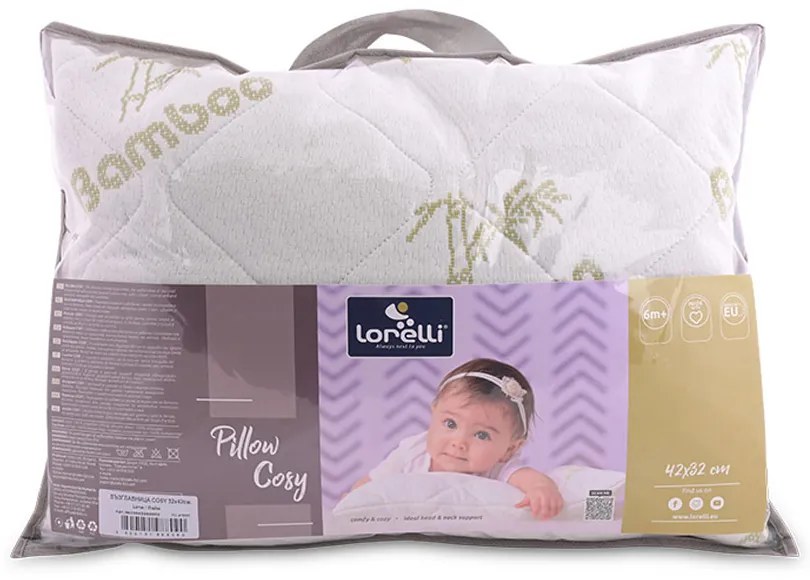 LORELLI Classic Бебешка възглавница COSY ЛАЙМ