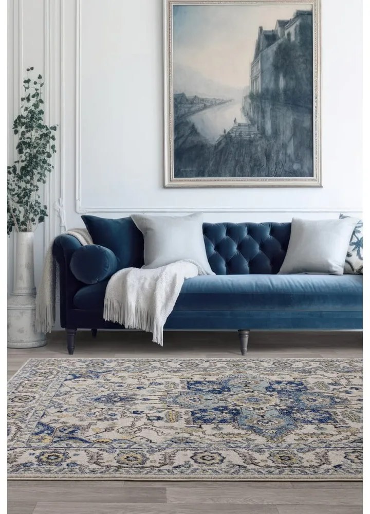 Син килим 160x230 cm Nova Persian Blue – Asiatic Carpets