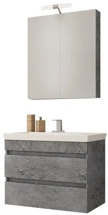 Висящо огледало Drop Luxus 70-Γρανίτης